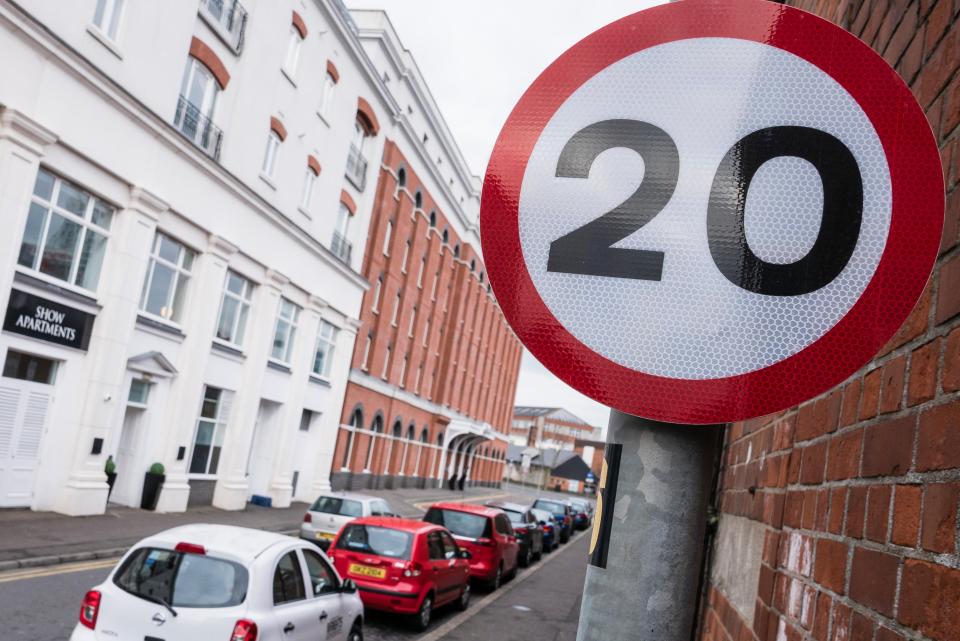  Over 50 councils in England have already reduced built-up area speed limits to 20mph