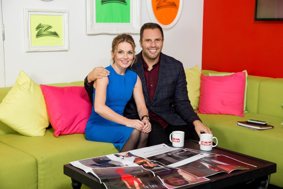  Geri and Dan met to talk family, Posh, the girls and their upcoming tour