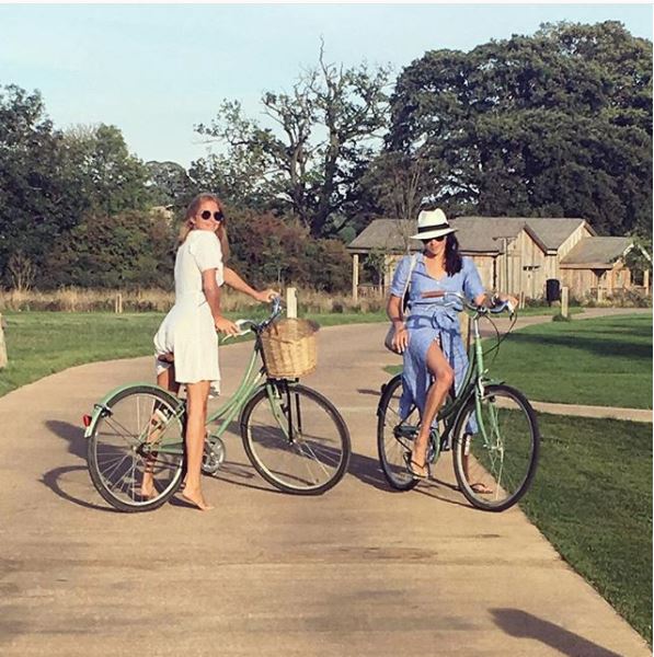  Millie and Meghan spent time together at Soho Farmhouse