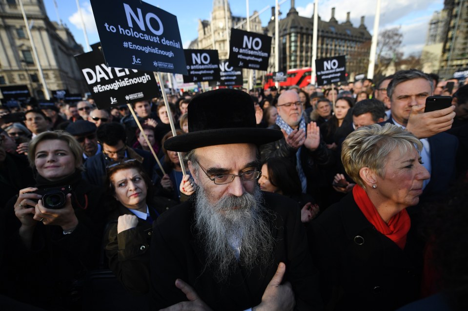  Last year Labour faced a protest in Parliament Square