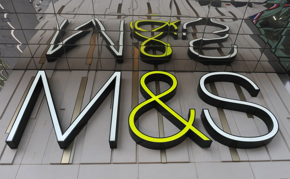 M&S have posted losses of almost 10 per cent