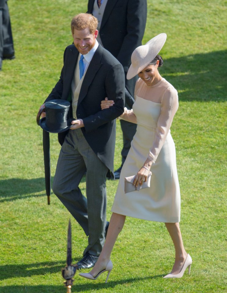  Harry and Meghan showed off their newly wed glow at Charles' birthday celebration