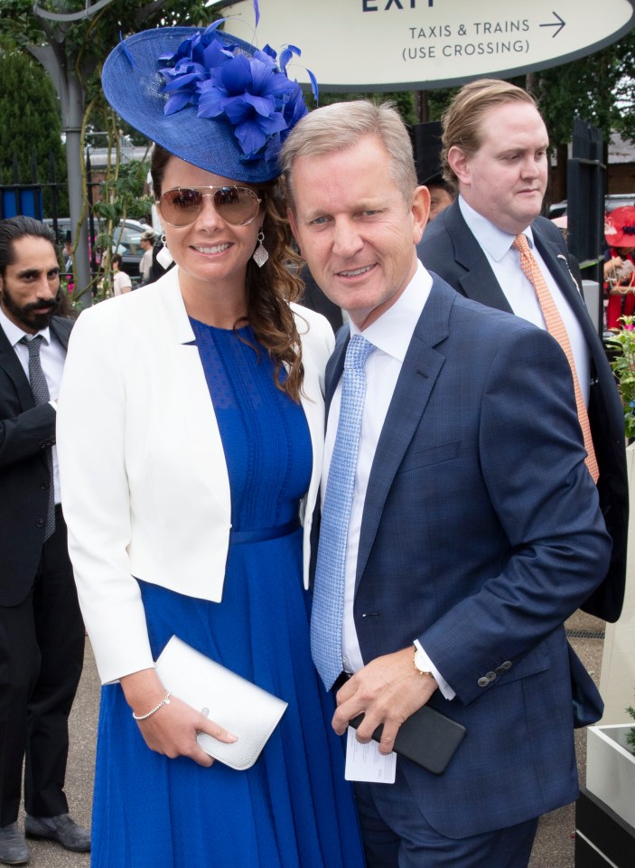  Jeremy Kyle with his girlfriend Vicky  Burton