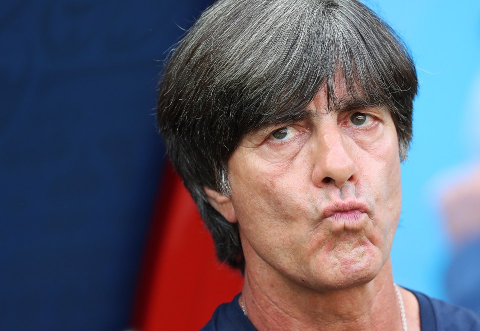  Joachim Low will miss Germany's next two qualifiers after taking advice from doctors