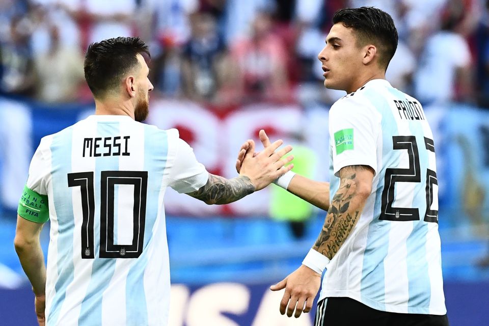  Cristian Pavon could be lining up with Lionel Messi on the international stage and Troy Deeney for his club next season