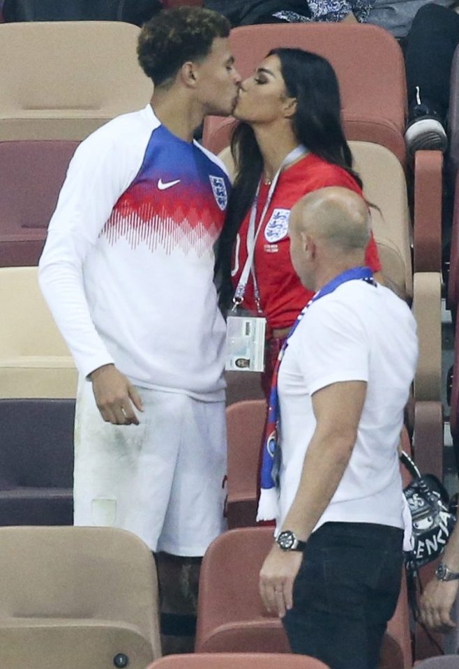  Ruby was in Russia to support Dele during the World Cup last year