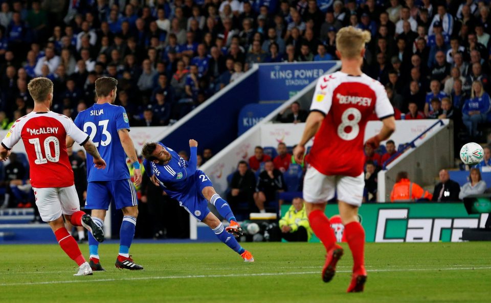  Goal of the Season winner Christian Fuchs has signed a one-year extension at the King Power Stadium