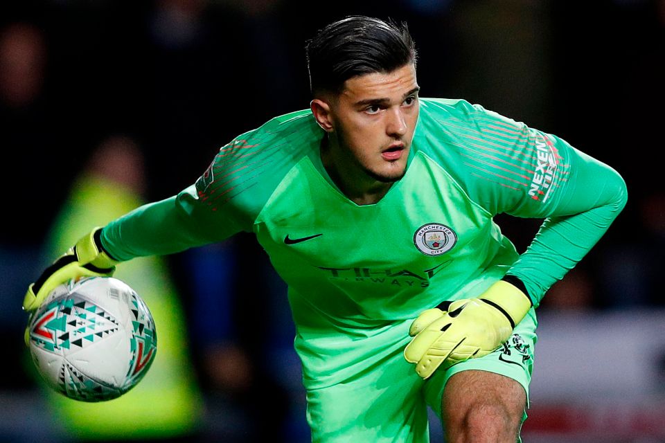  Aro Muric will be allowed out on loan by Manchester City again next season