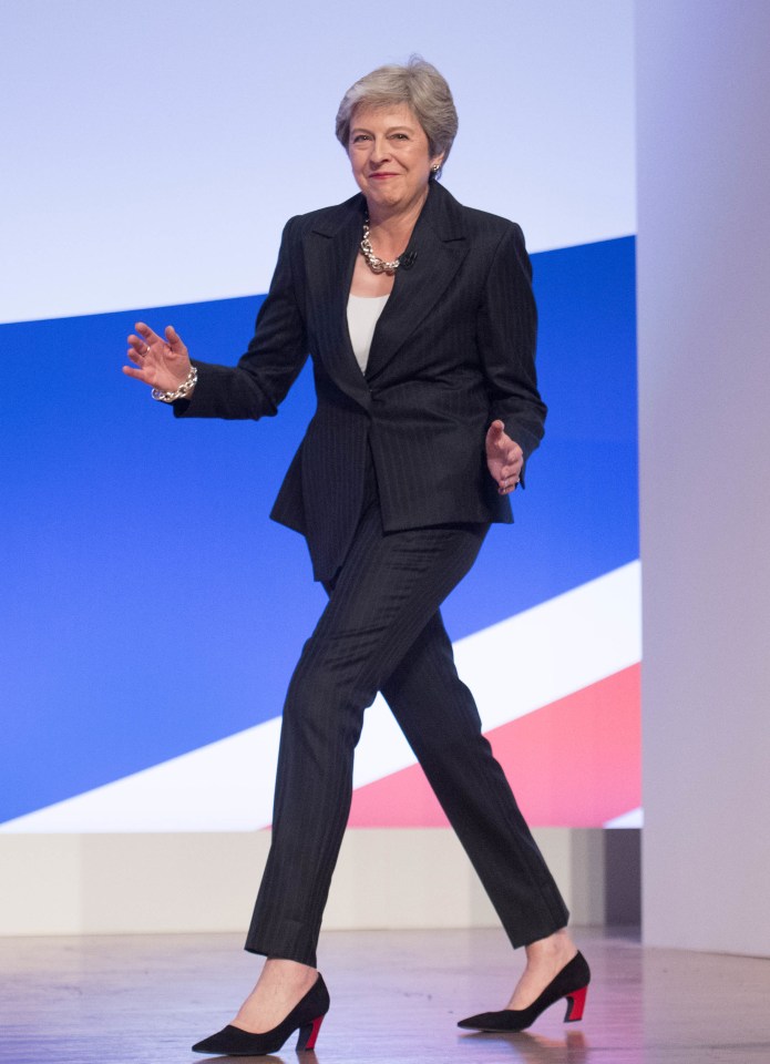  Theresa's awkward dance moves made headline news in 2018