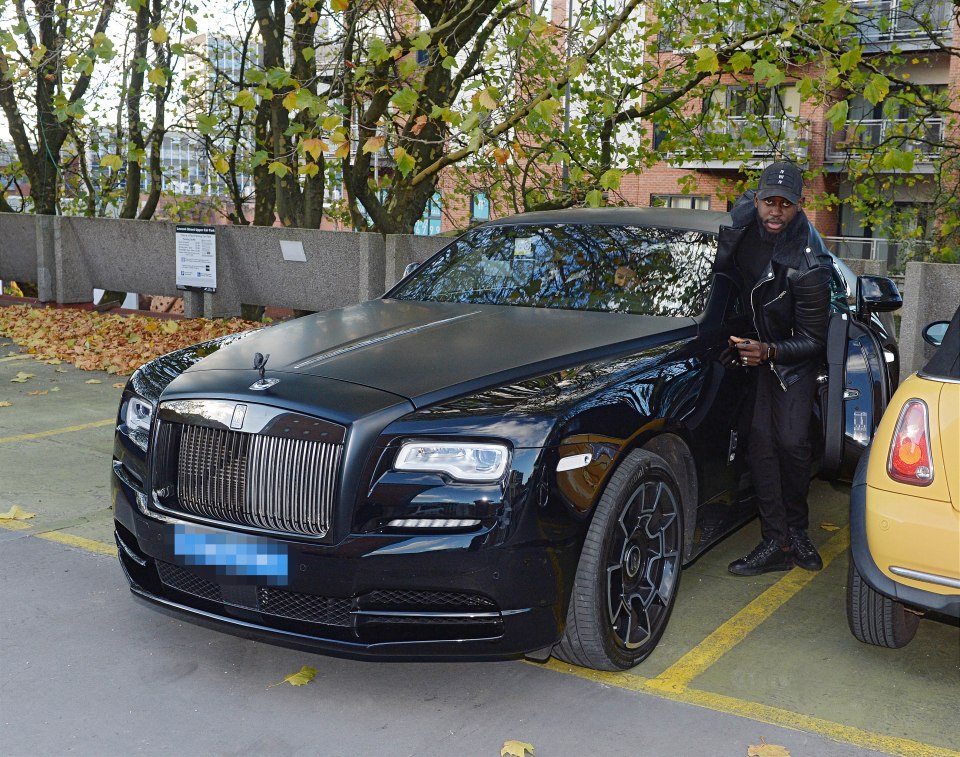  Pogba's favourite car is his Rolls-Royce Wraith Black Badge edition