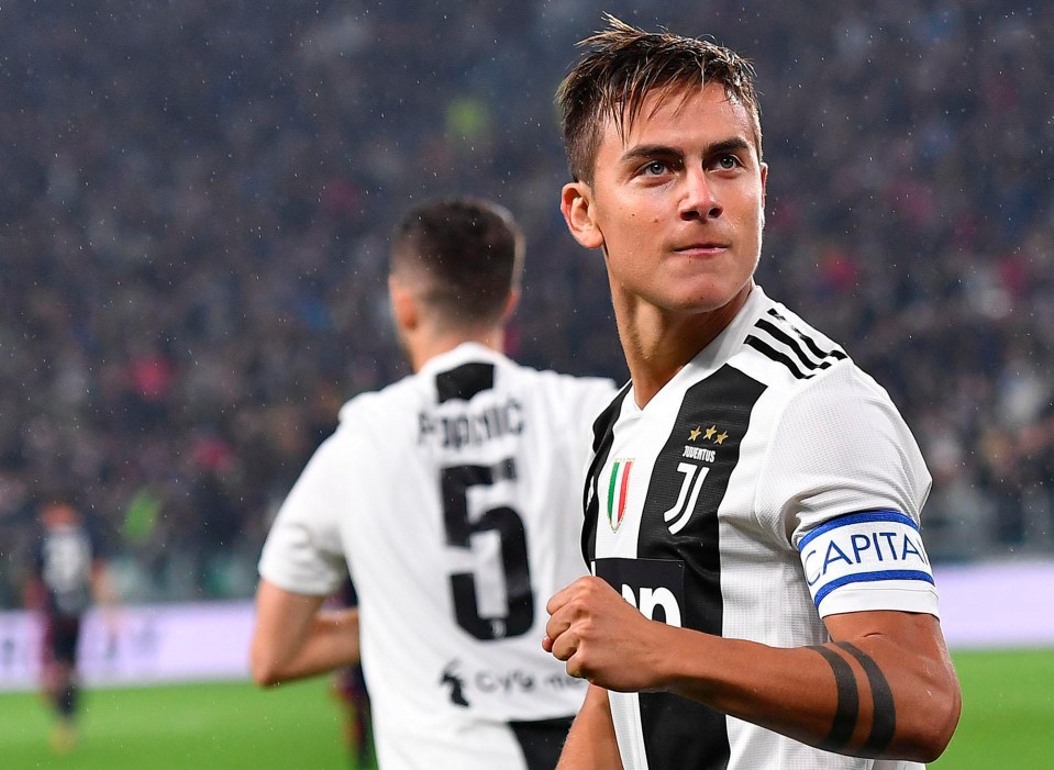  Juventus striker Paulo Dybala is linked with a move to Manchester United