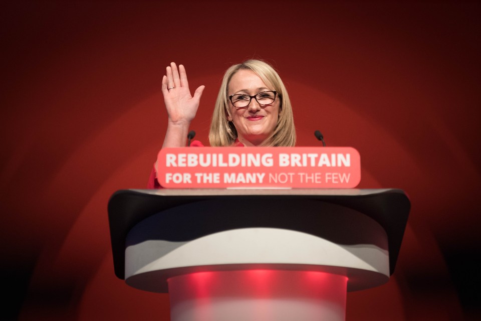  Shadow Business Secretary Rebecca Long Bailey