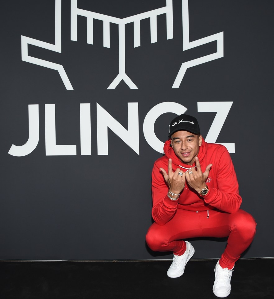  Jesse Lingard has a fashion brand called JLingz