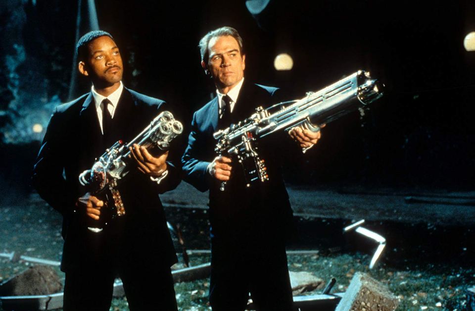 The Men In Black franchise turned Will Smith and Tommy Lee Jones into international stars