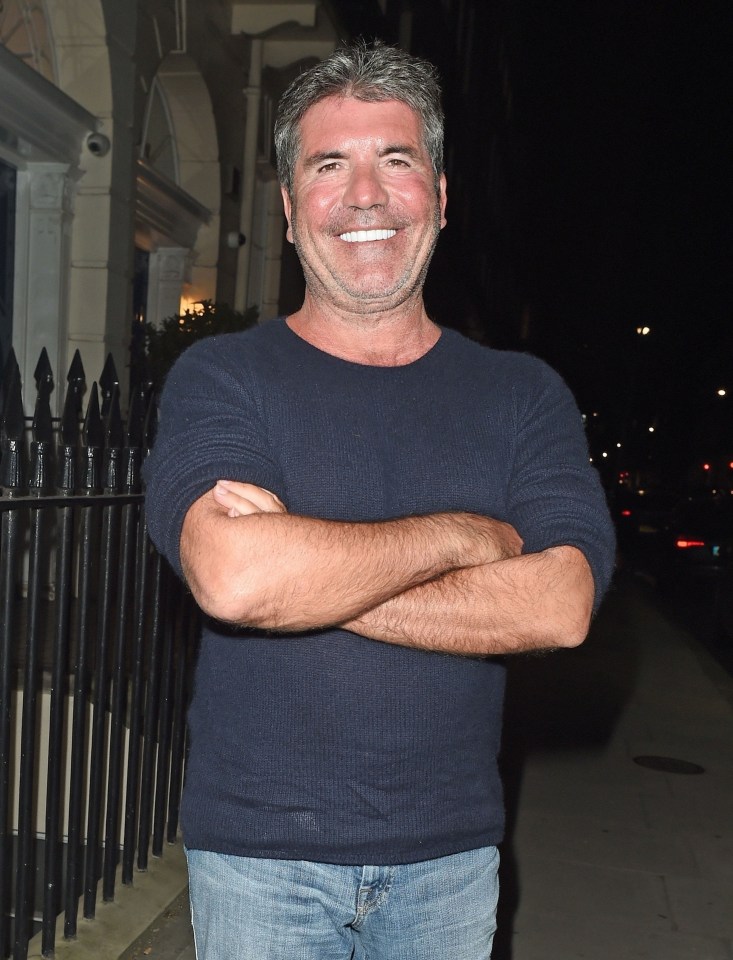  The BGT show boss sparked talk of more work on his gnashers after this shot in January showing off his straight white teeth