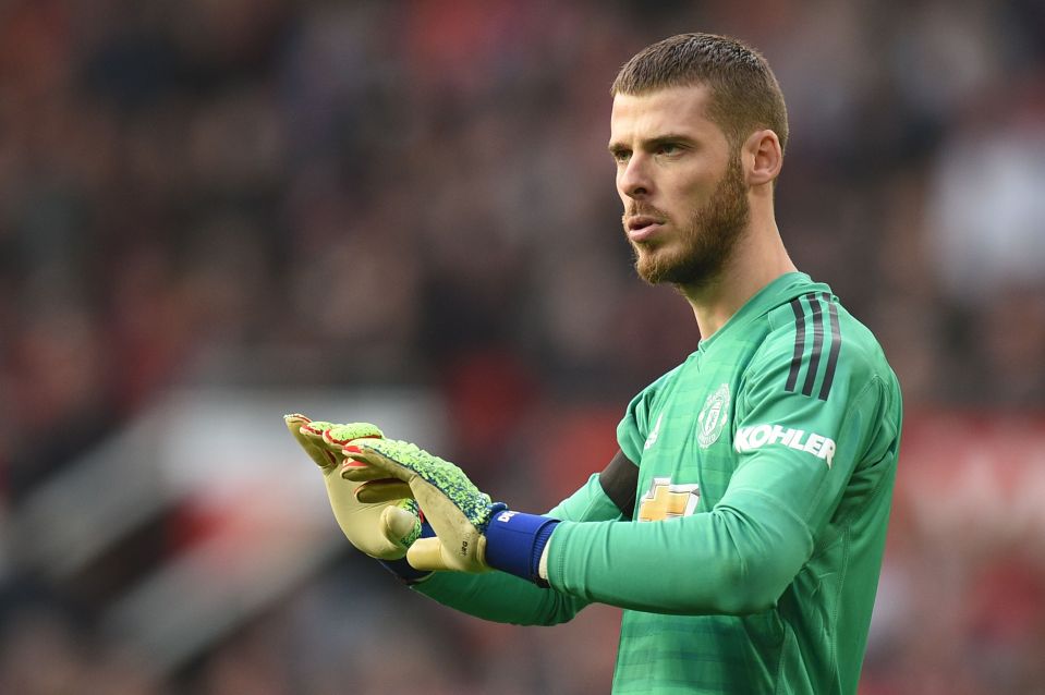  David De Gea has been with United since he joined from Atletico Madrid in 2011