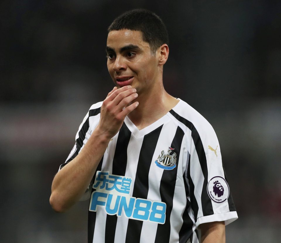  Newcastle fans had to wait 14 years for their transfer record to be broken as Miguel Almiron arrived in January