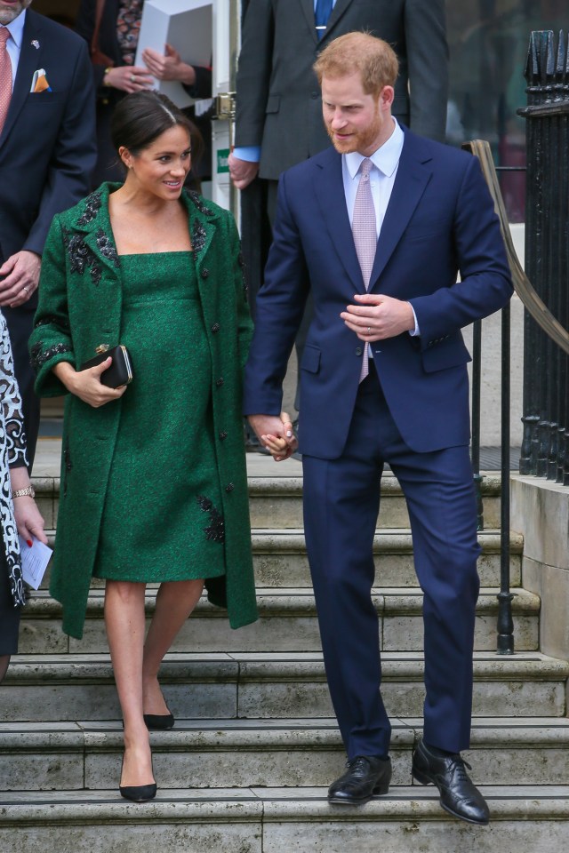  Prince Harry is thought to have used the secret entrance to sneak Meghan into hospital