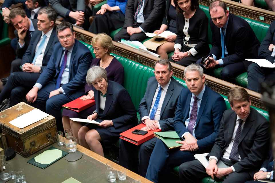  The PM's withdrawal agreement has already been rejected by Parliament three times