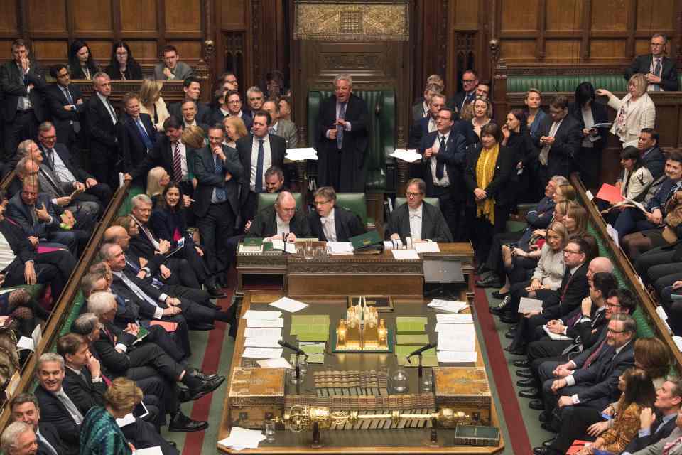  MPs last voted to reject Theresa May's Brexit deal in March