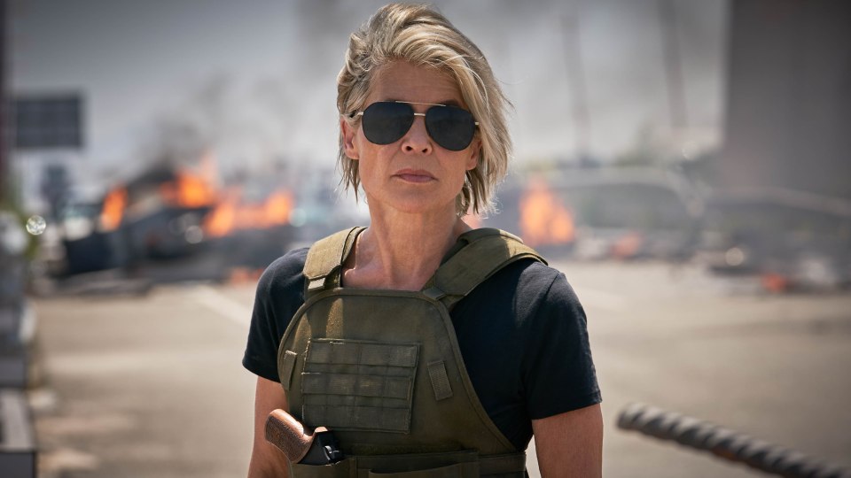  Linda Hamilton has reprised her role of Sarah Connor 28 years on