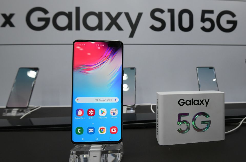  The Samsung Galaxy S10 5G Edition is one of the first 5G smartphones