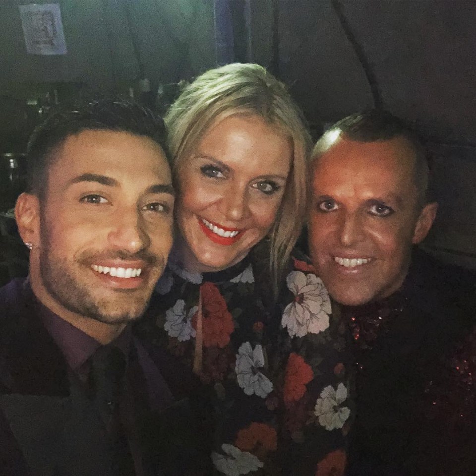  She has been photographed with a string of Strictly stars