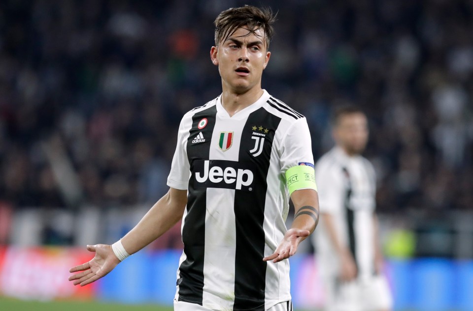  Juventus star Paulo Dybala has been linked with a £120million move to Manchester United