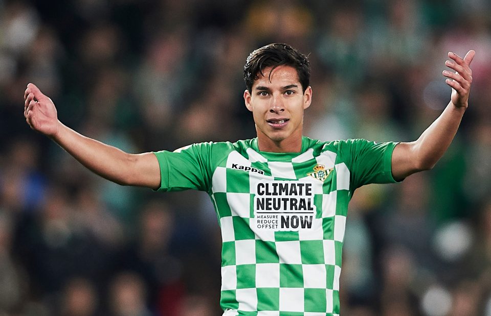  Diego Lainez is already a full Mexican international and moved to Real Betis for £9m