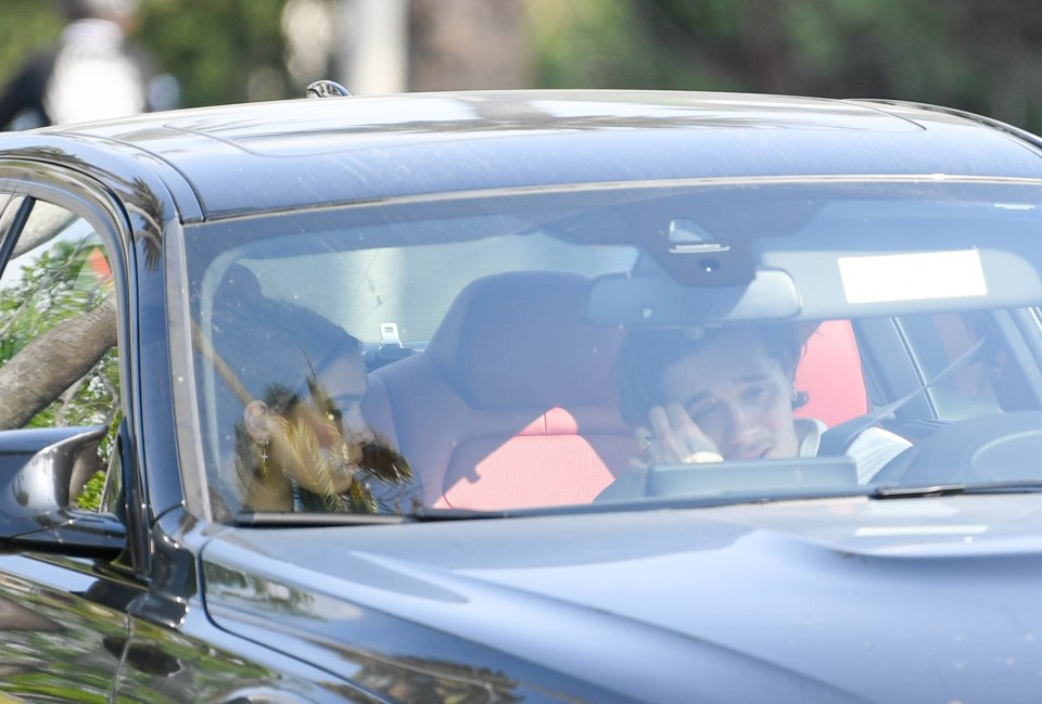  A few weeks ago they were pictured looking very upset crying in his car in LA