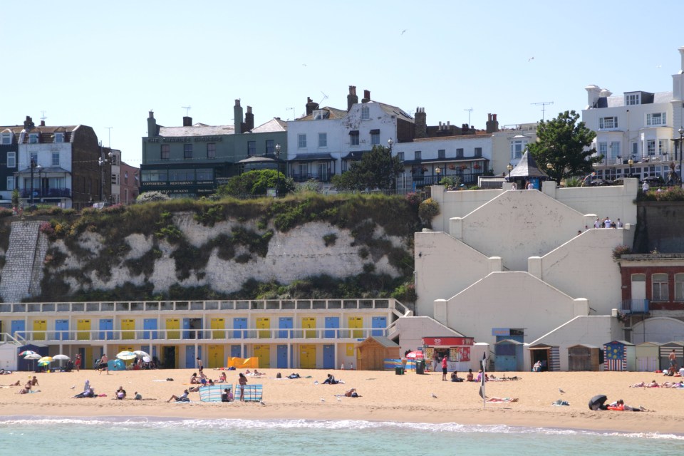  Hotels line the resort's chalk cliffs offering stunning views over the Channel