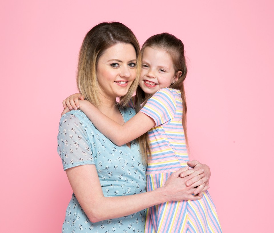  Tanya Kater made the decision to have life-changing spinal surgery after seeing the bravery of her daughter Olivia