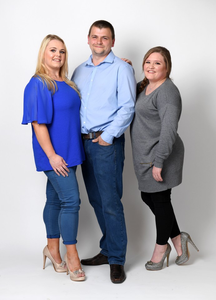 Gareth Walker’s ex-wife Louise (right) was surprisingly okay when he told her he was with someone new just a year after their divorce