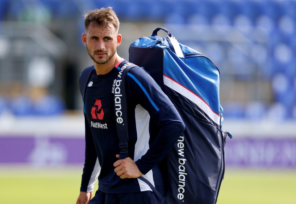  Alex Hales was told to pack his bags from England's World Cup squad