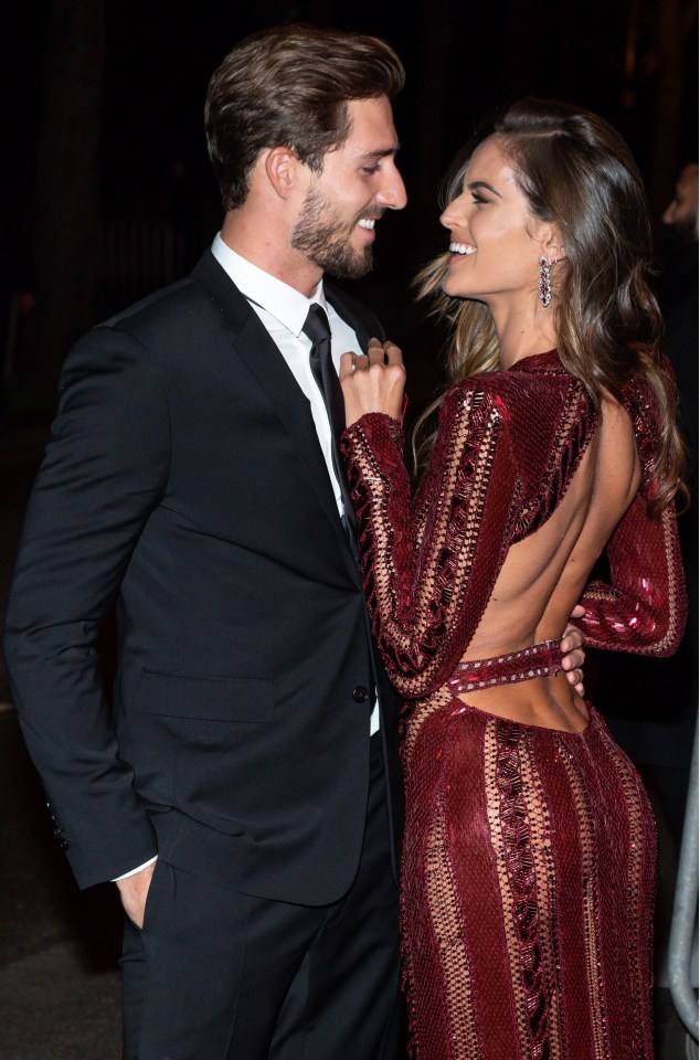 Kevin Trapp and Izabel Goulart at Neymar Jr’s 27th birthday party in February 2019