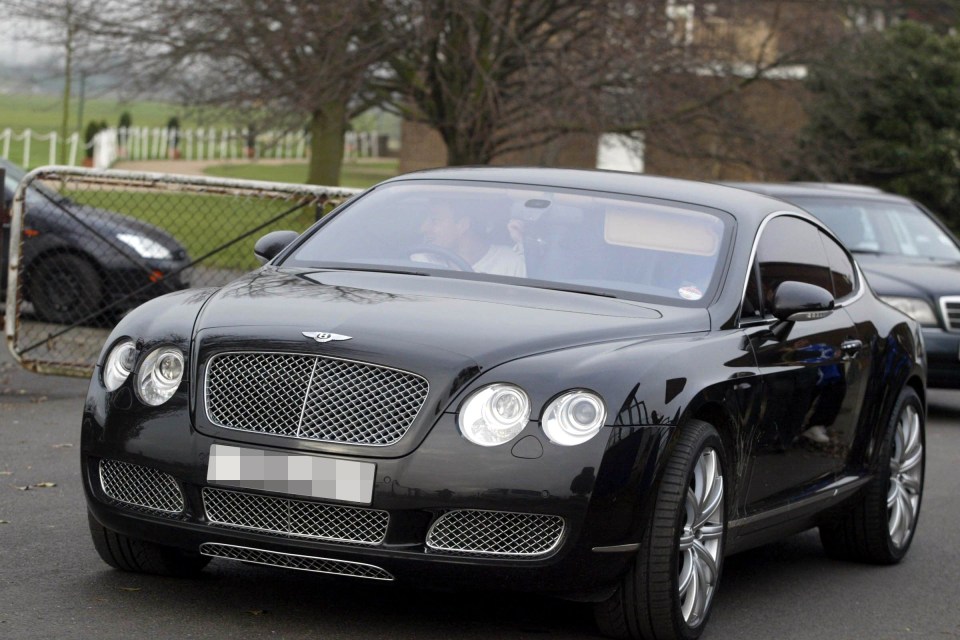  Terry has also been seen in more comfortable cars, like a Bentley Continental GT worth £160k