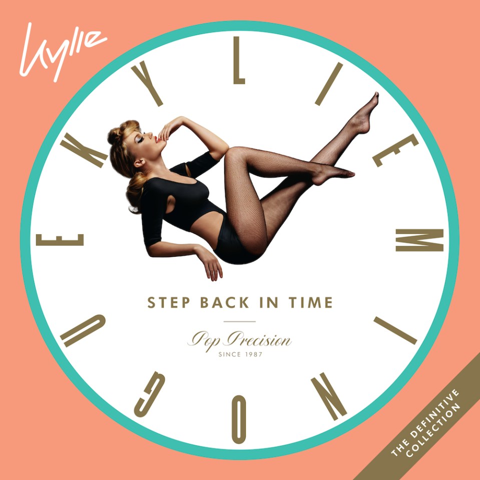  On June 28, two days before her Glastonbury show, Kylie will release a greatest hits album, Step Back In Time, featuring 41 of her biggest tunes