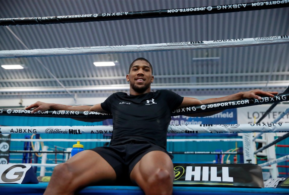  Joshua defends his WBA, IBF and WBO world titles at MSG in New York