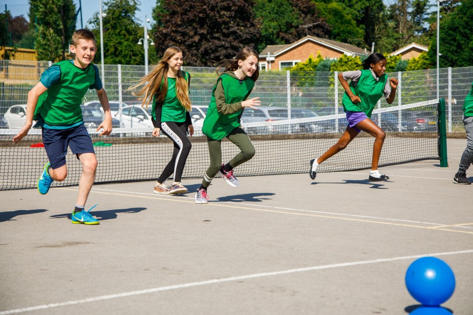  Dodgeball is just one of the countless activities on offer in the Active Kids Club