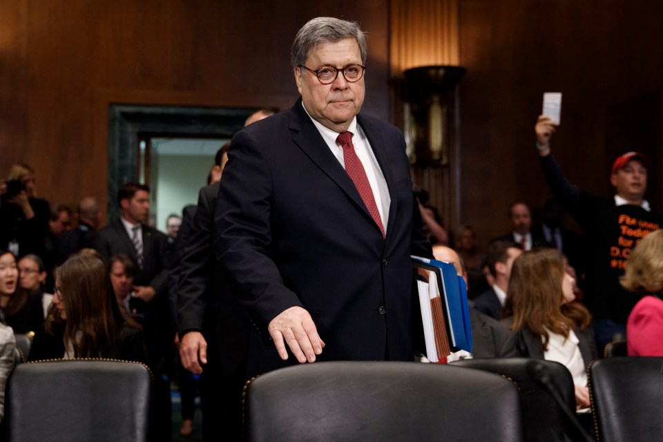  William Barr, pictured, was accused of spinning the Mueller report in Donald Trump's favour in his official summary