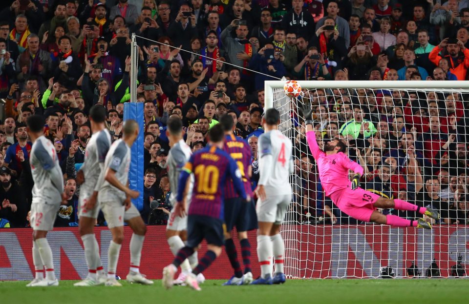  Lionel Messi was declared the GOAT after his stunning free-kick against Liverpool