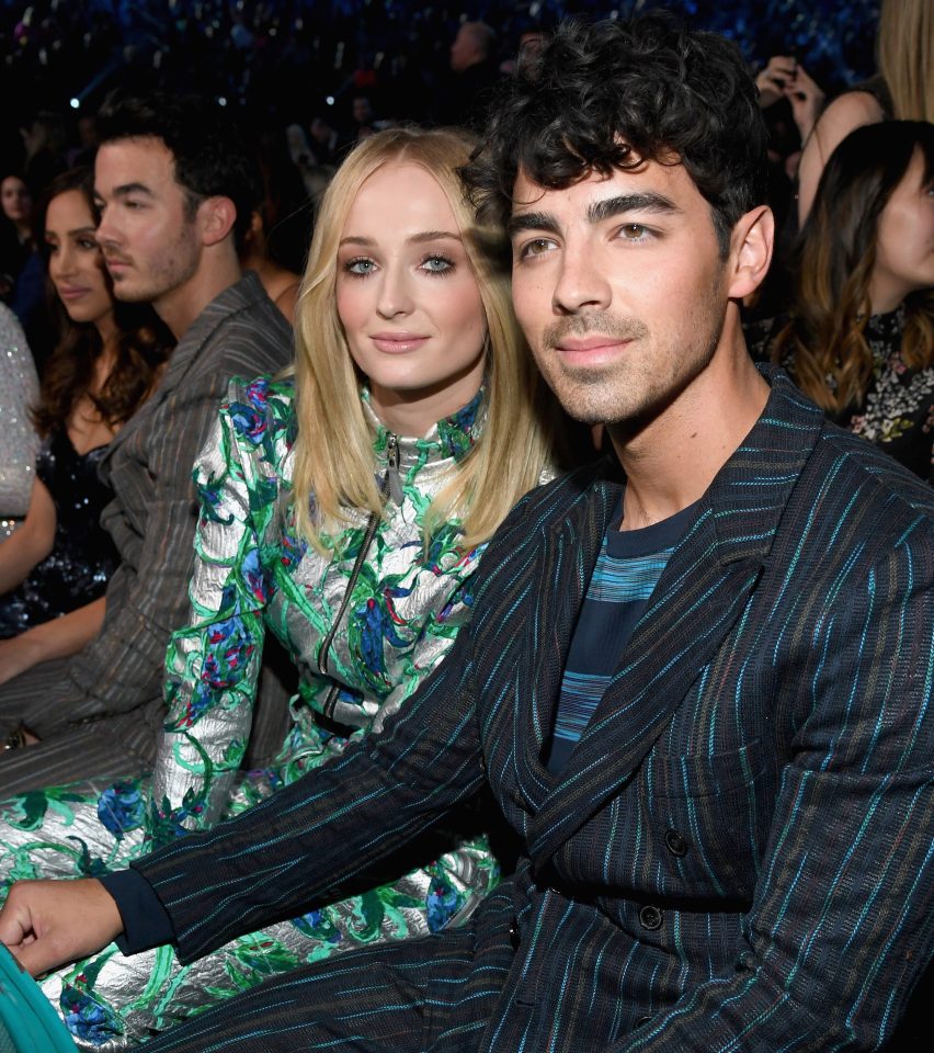  Sophie and Joe at the Billboard Awards hours before they married