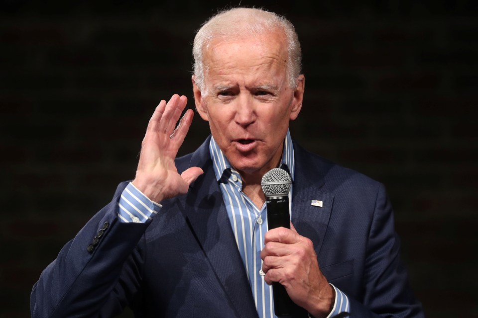  Democratic presidential candidate Joe Biden was among those calling for Barr to get the sack