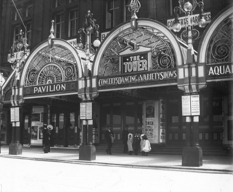  The entrance to Blackpool Tower