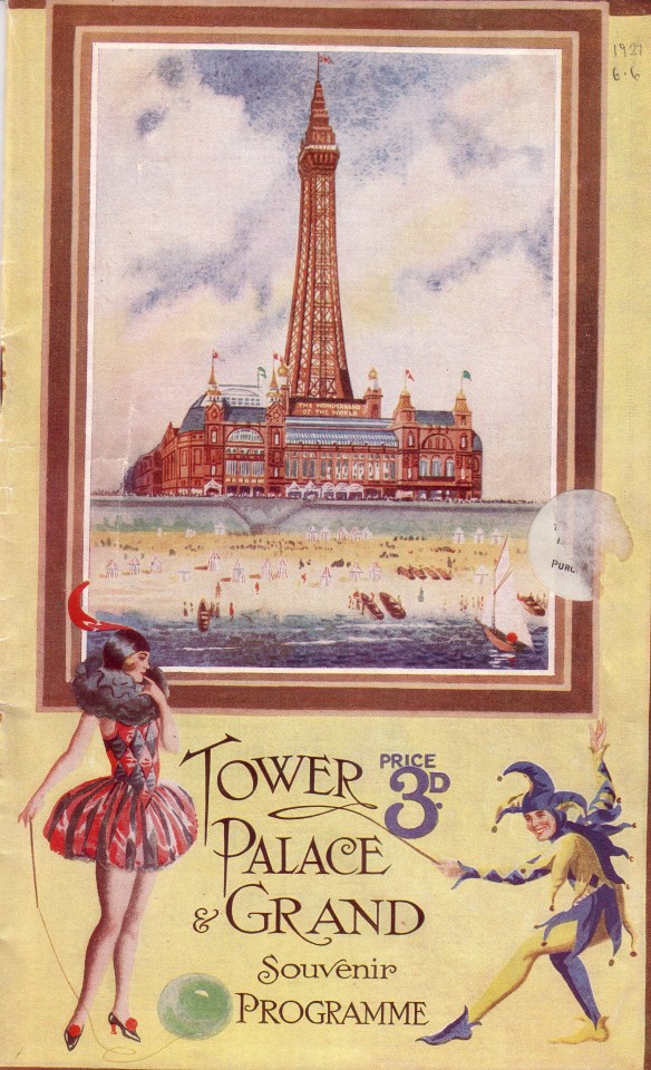  A Blackpool Tower brochure from 1927