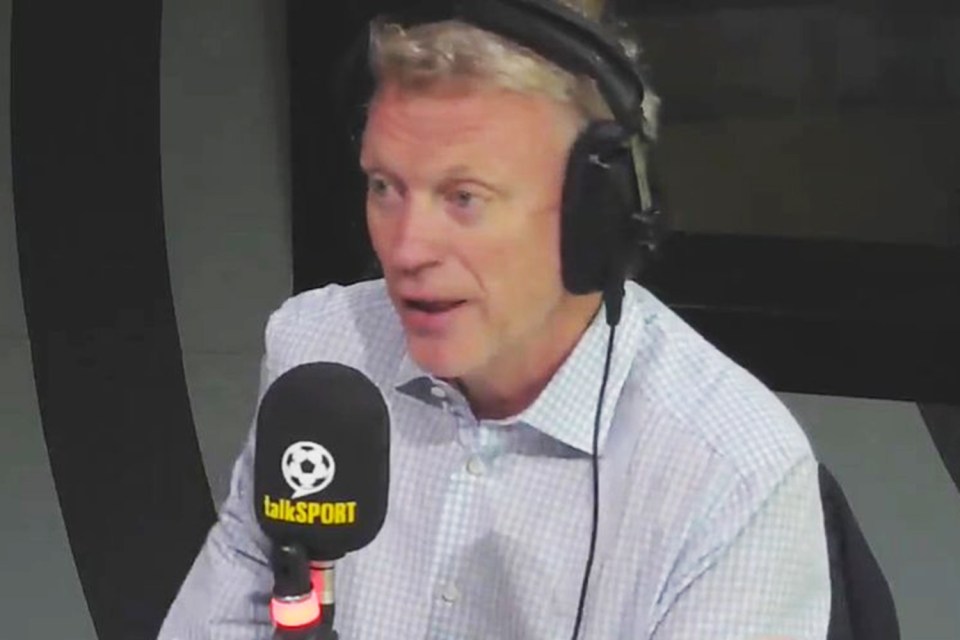  David Moyes admitted on talkSPORT he cried when he was sacked by Manchester United