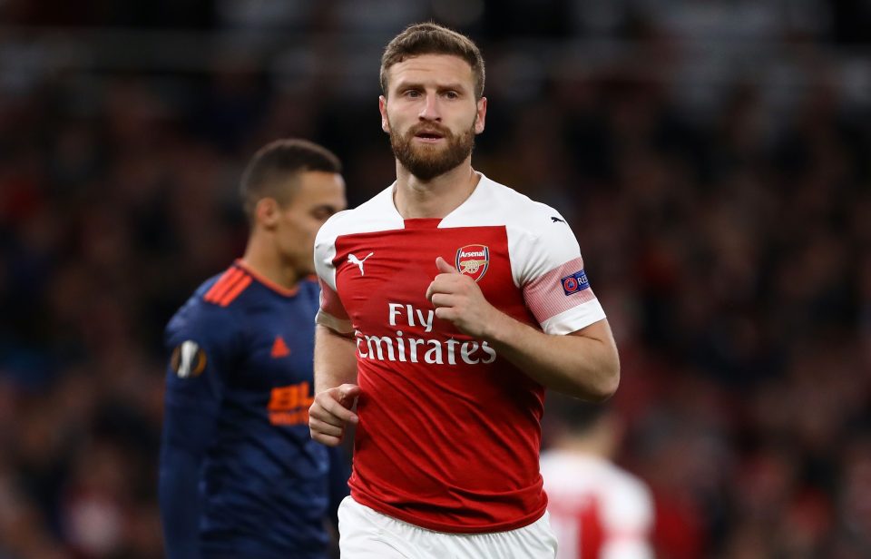  Arsenal fans rejoice as former Gunner CEO Ivan Gazidis has reportedly opened talks over Milan move with Shkodran Mustafi