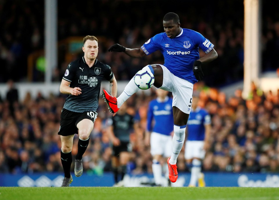  Kurt Zouma has excelled in a season on loan at Everton from Chelsea