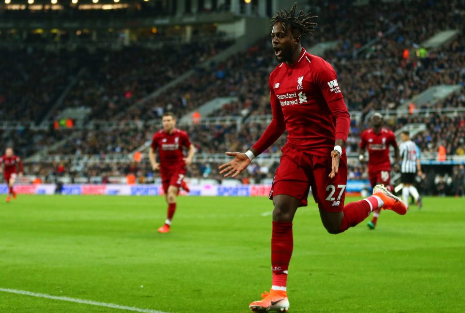  Divock Origo scores a late winner for Liverpool