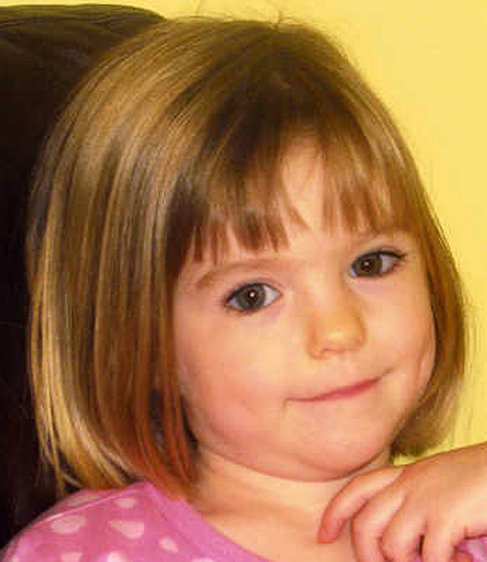  Maddie McCann vanished from her family's holiday apartment in 2007